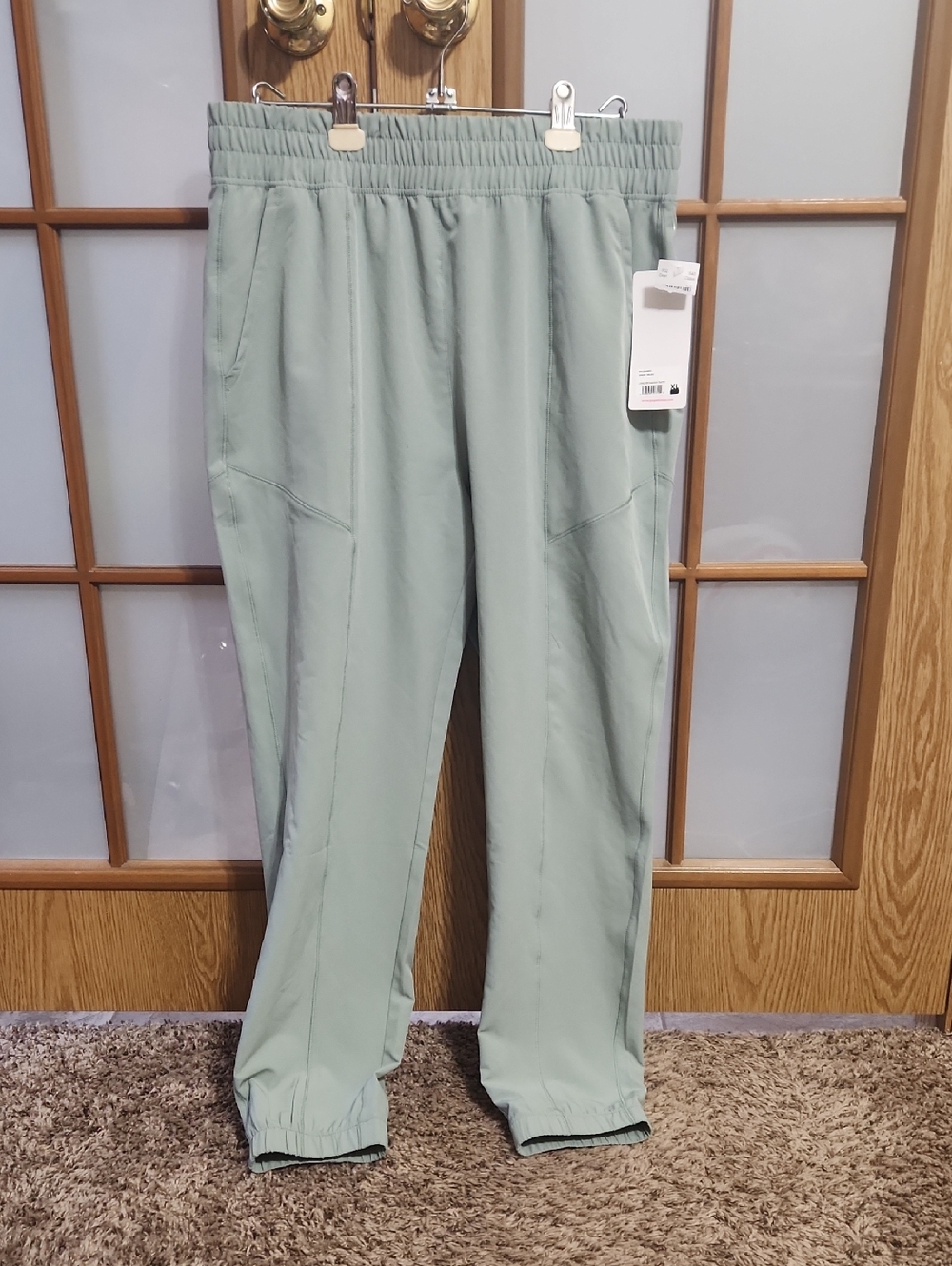 Yogalicious Citylite Paxton Pants Green Milieu. Womens Athletic Jogger Pants XL